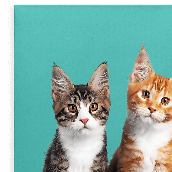 Cat Art Background