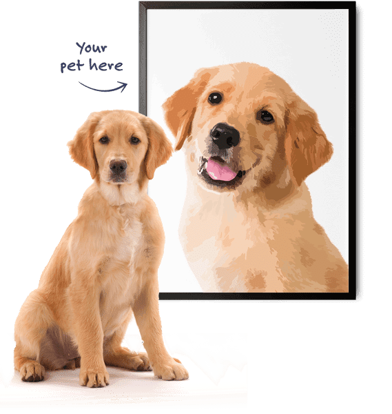Custom Dog Poster BG